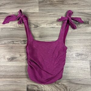 Free People Boulevard Tank Top in Dragonfruit Size Small